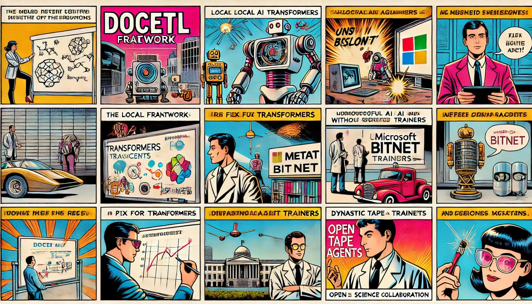 Post Image: AI Engineering Breakthrough Week: Berkeley's DocETL, Microsoft's BitNet, and Meta's Open Science Push Transform Development Landscape