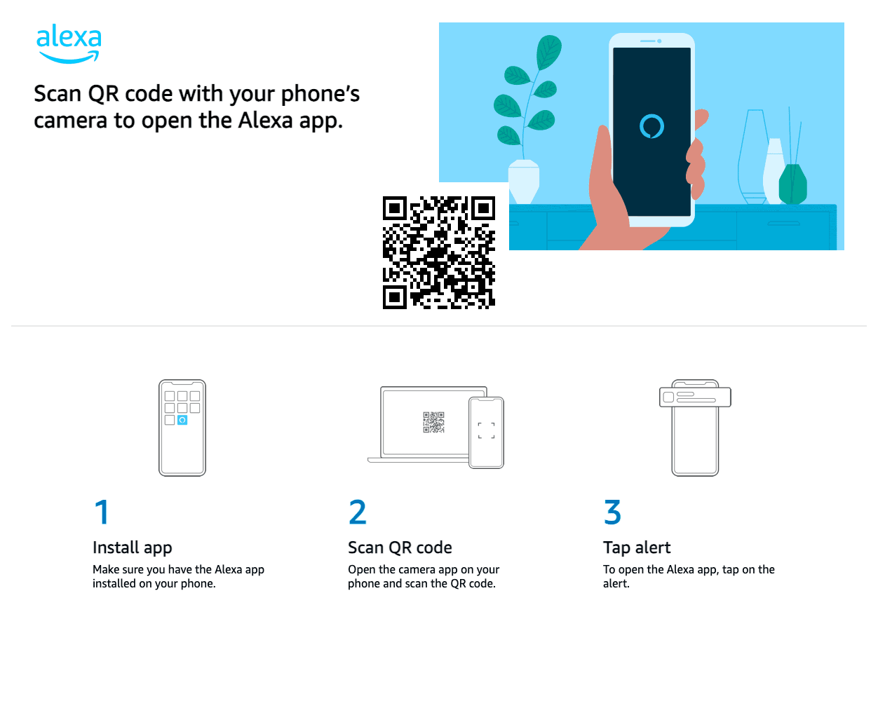 Screenshot of Amazon Alexa Website