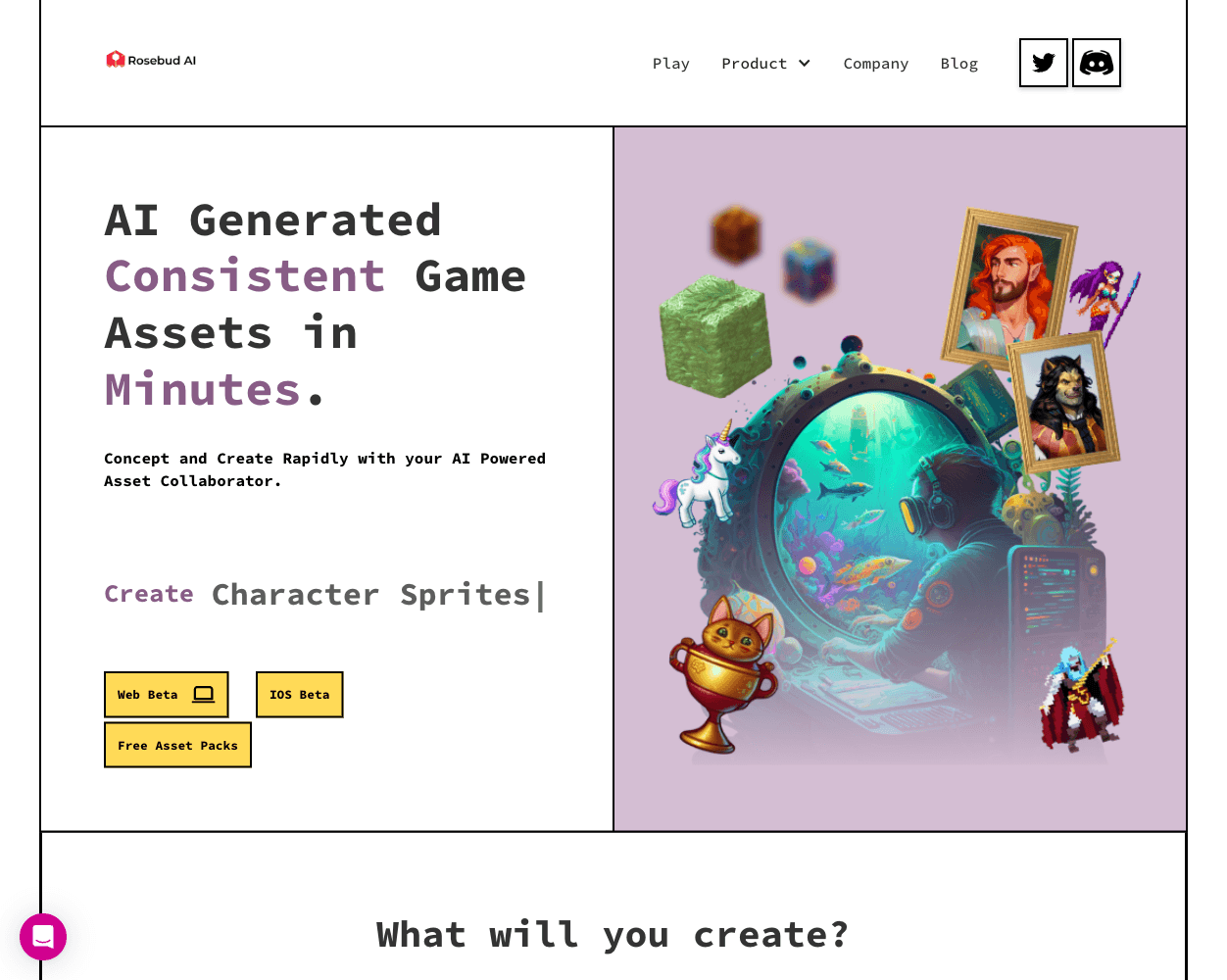 Screenshot of PixelVibe Website