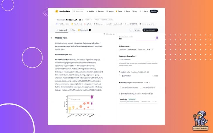 MobileLLM's key architectural innovations
