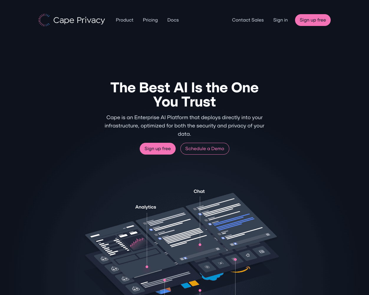 Cape Privacy screenshot