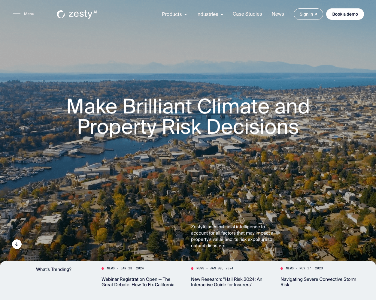 Zesty.ai screenshot