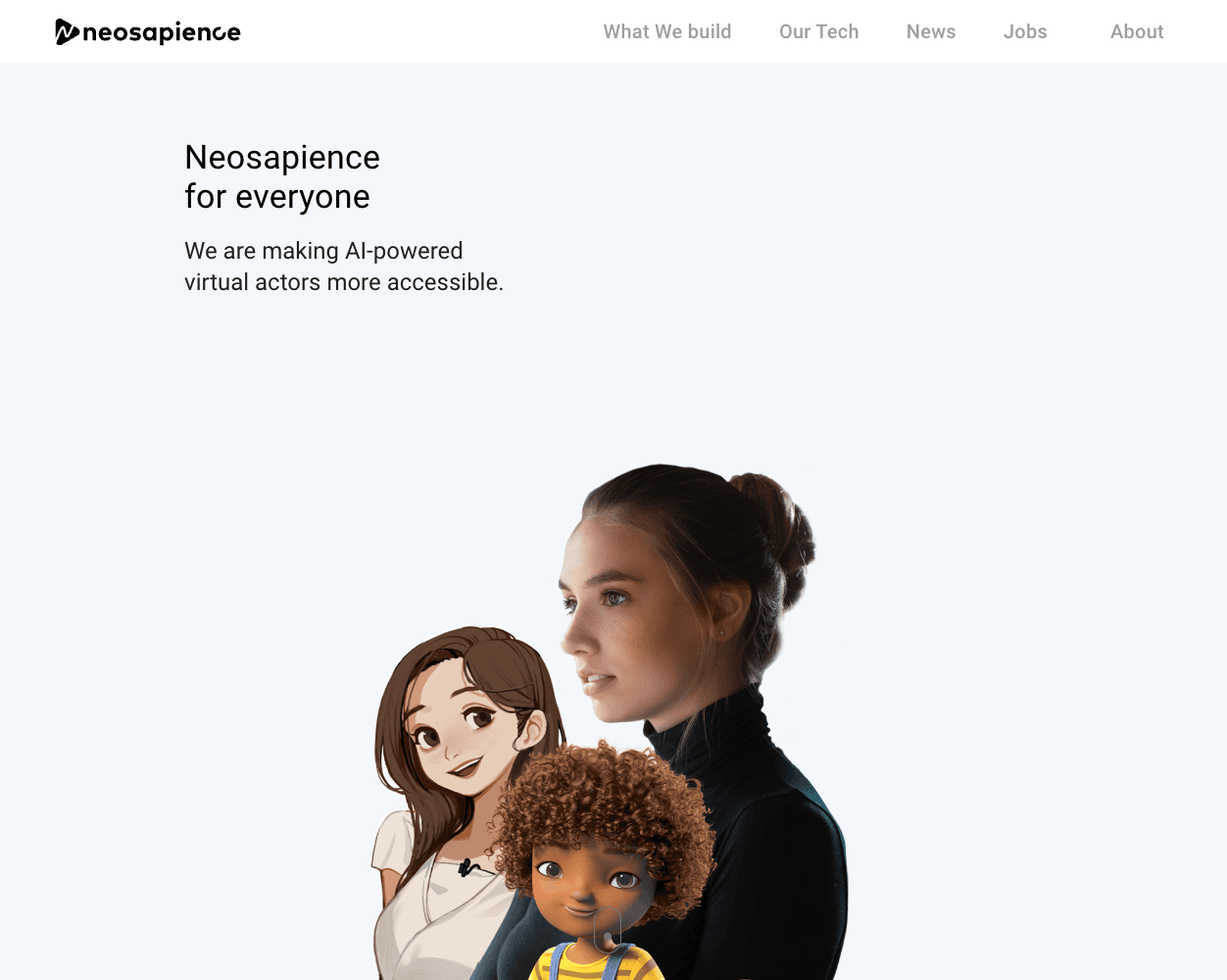 Neosapience screenshot