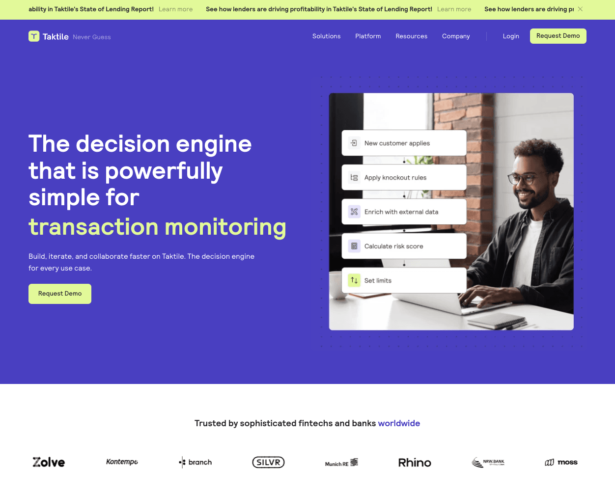 Taktile screenshot