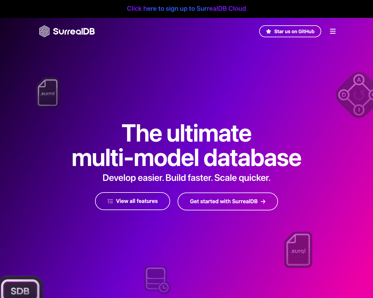 SurrealDB screenshot