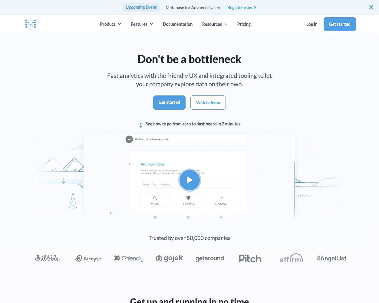 Metabase screenshot