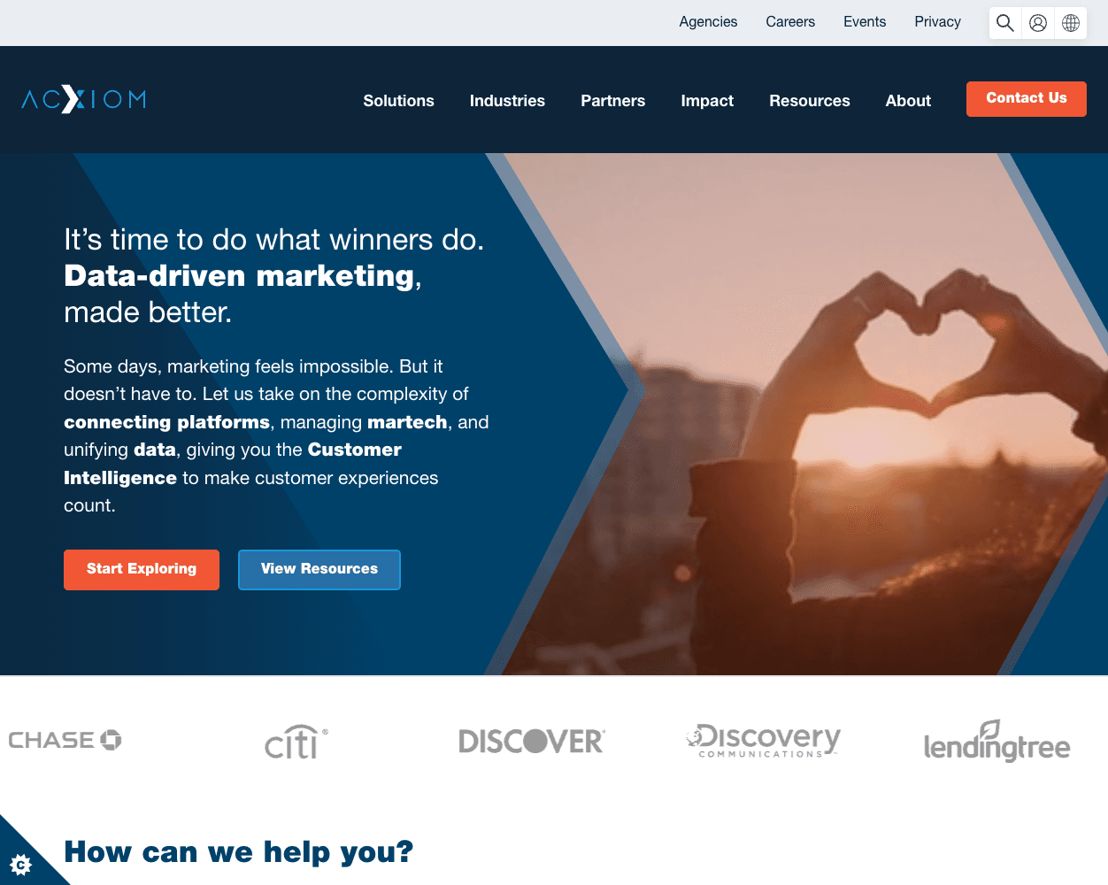 Acxiom screenshot