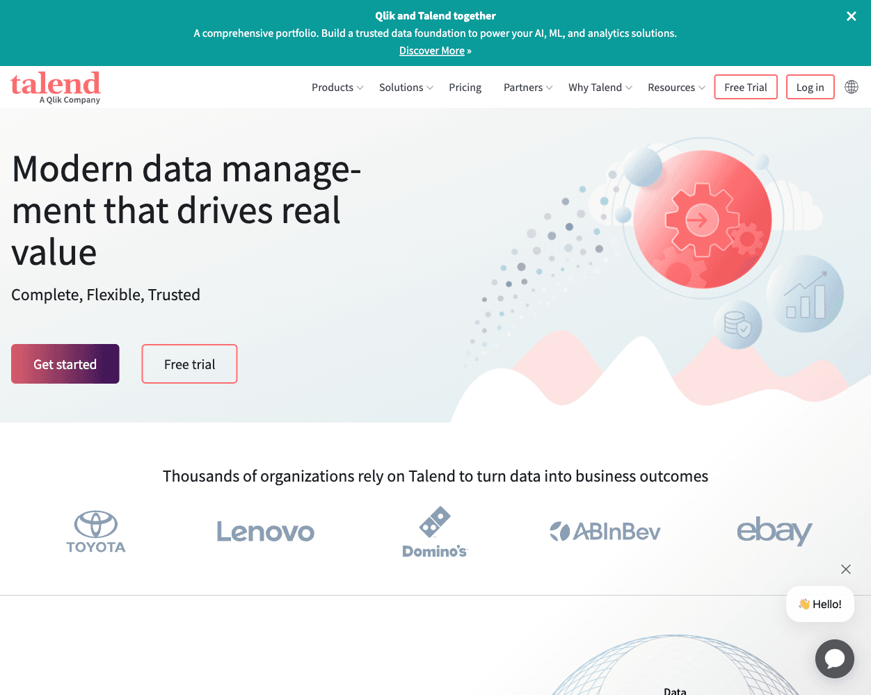 Talend screenshot