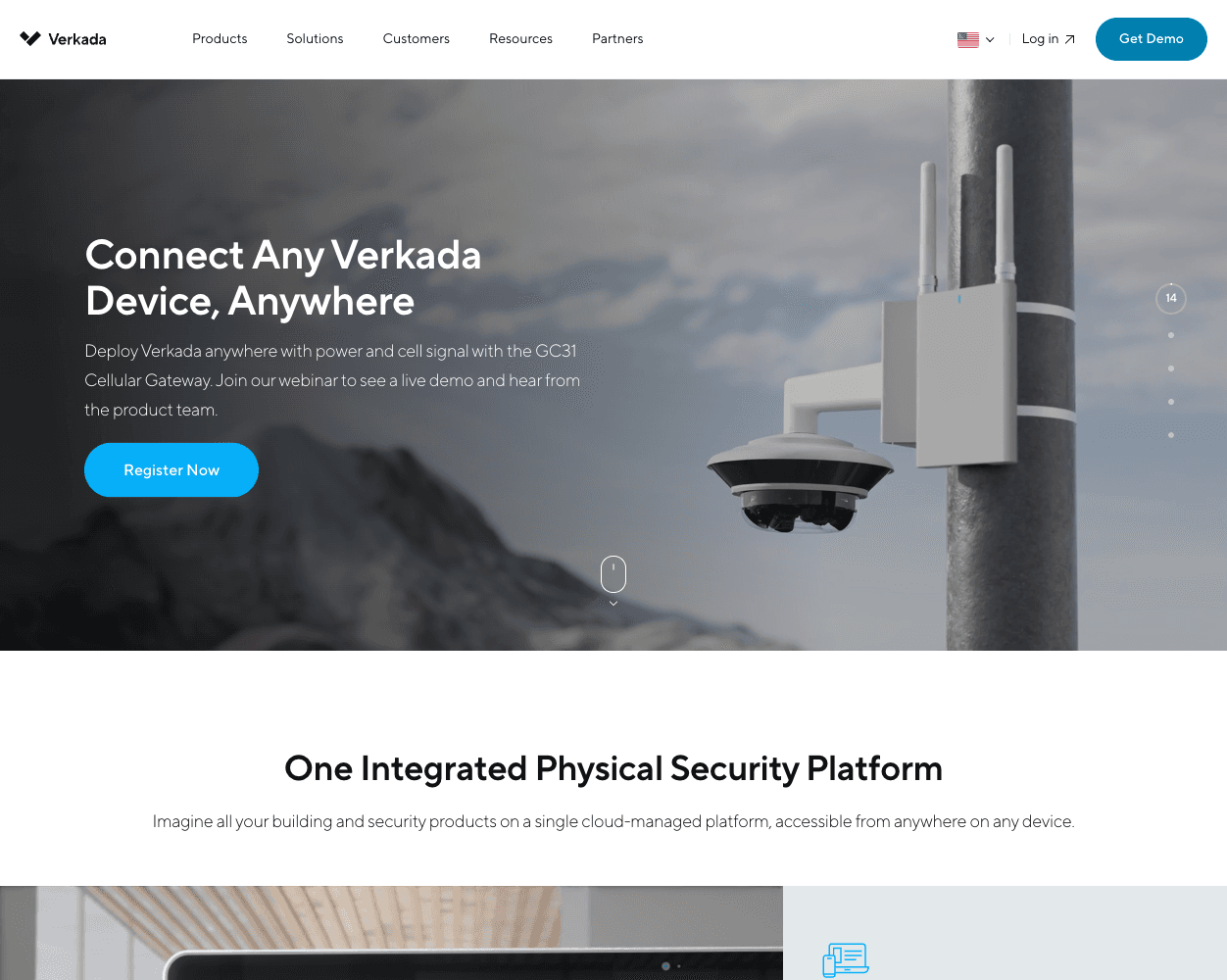 Verkada screenshot