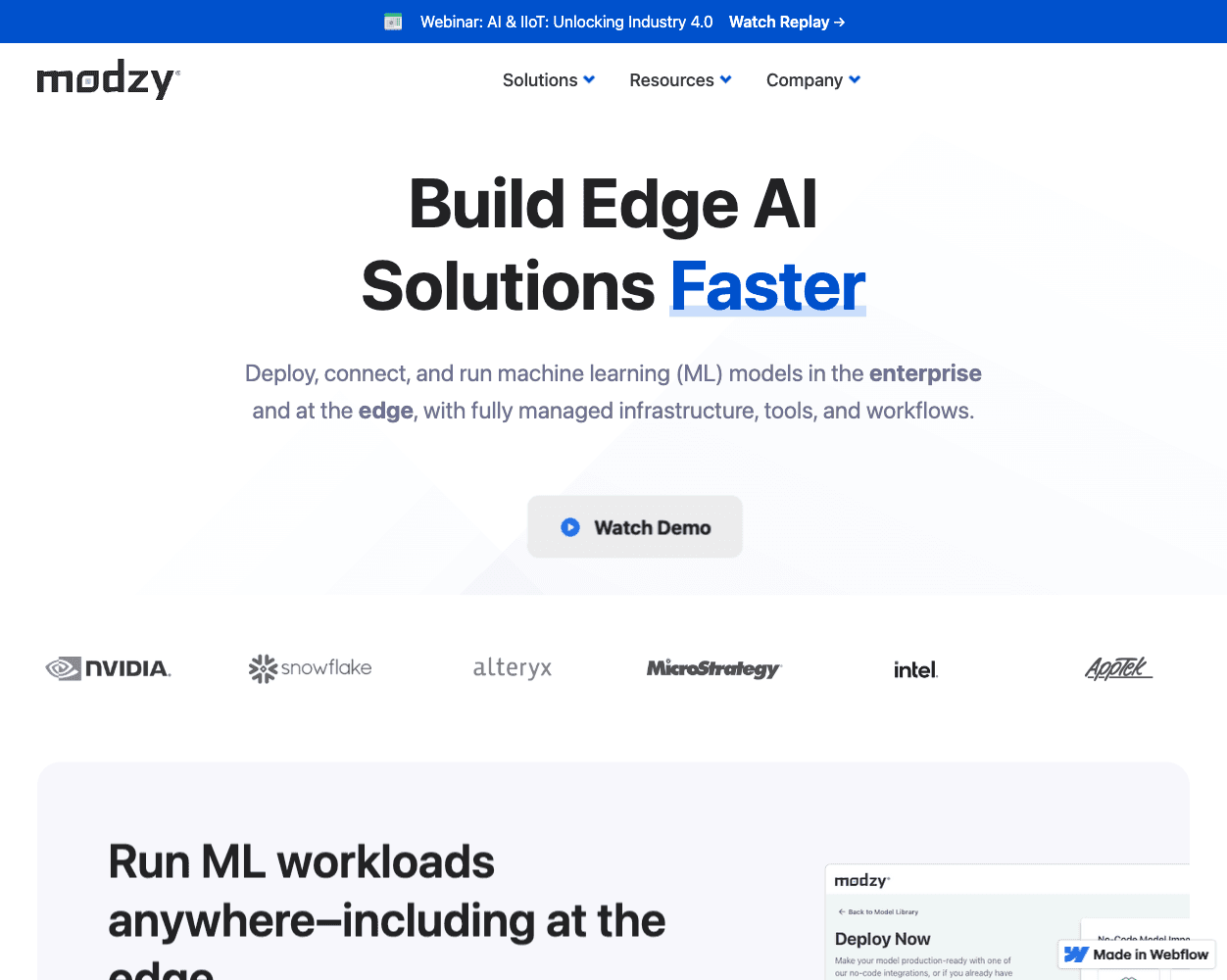 Modzy screenshot