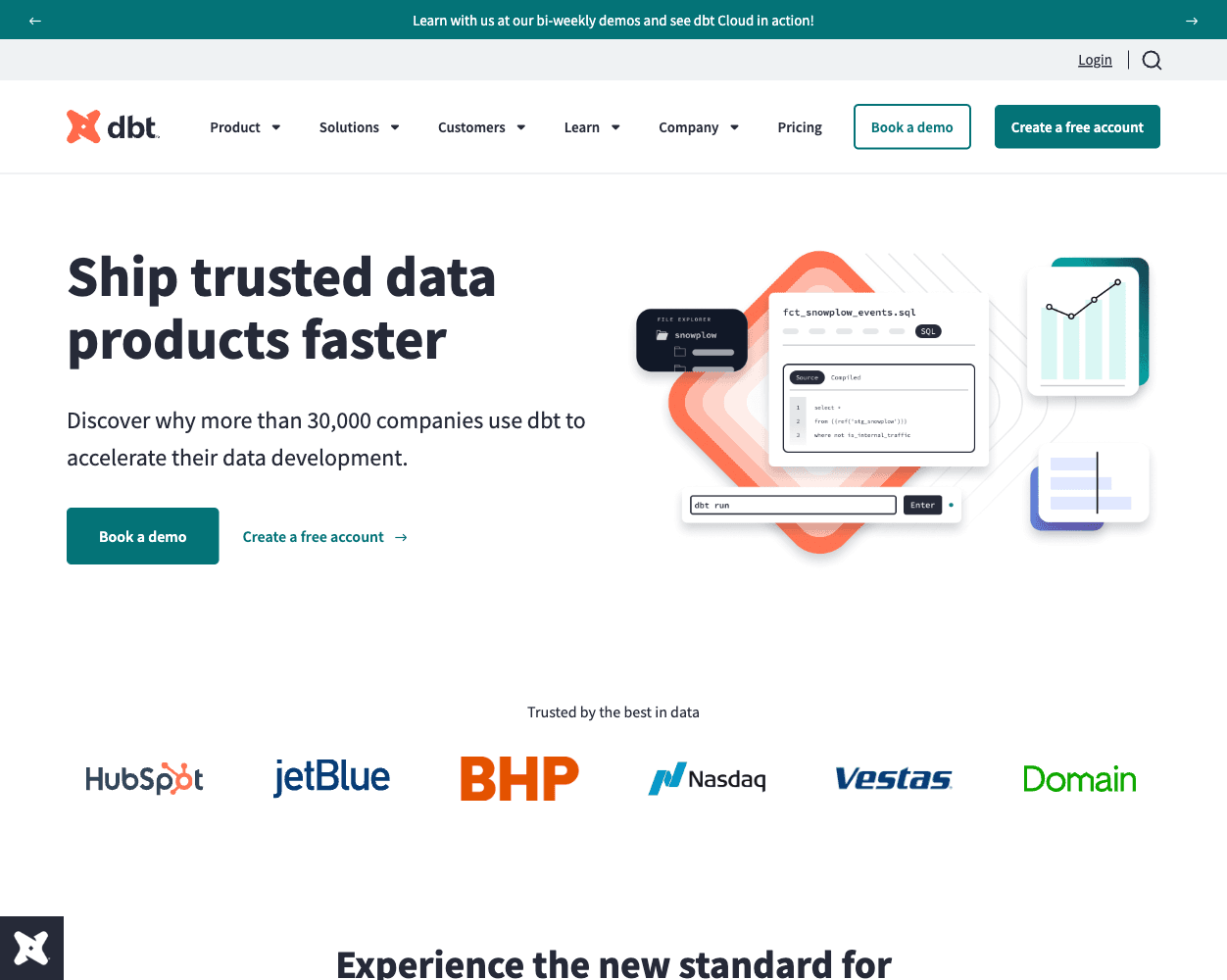 dbt Labs screenshot