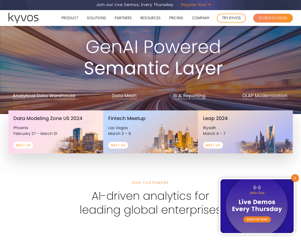 Kyvos screenshot