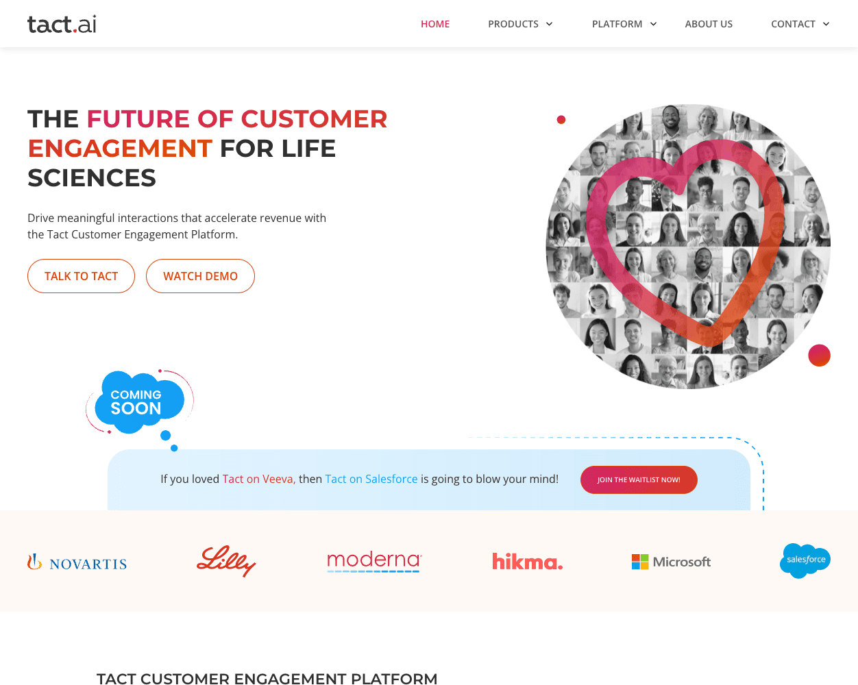 Tact.ai screenshot