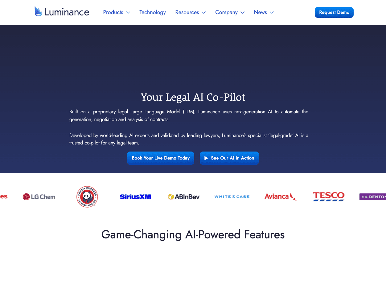 Luminance screenshot