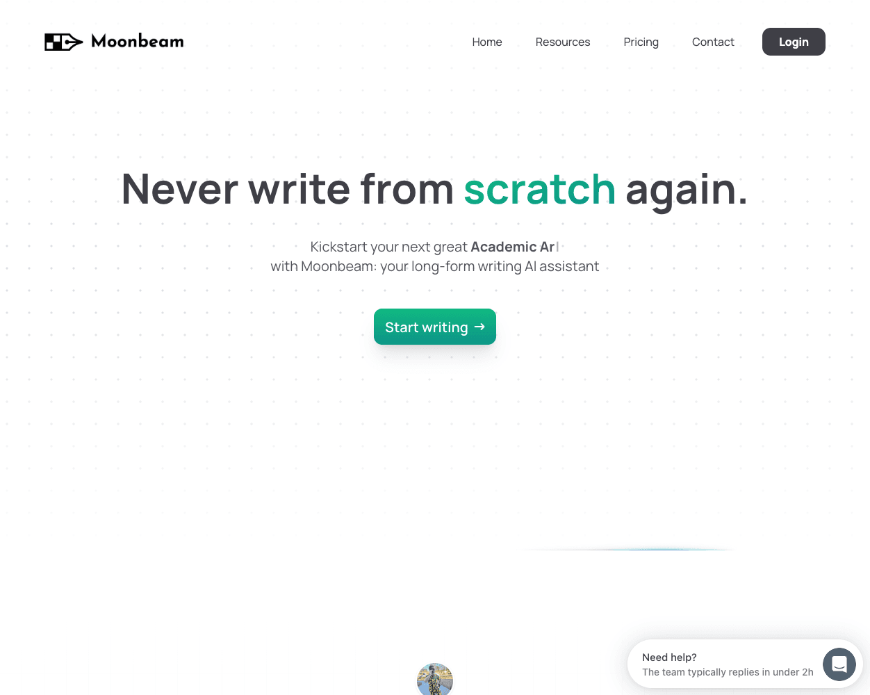 Moonbeam screenshot