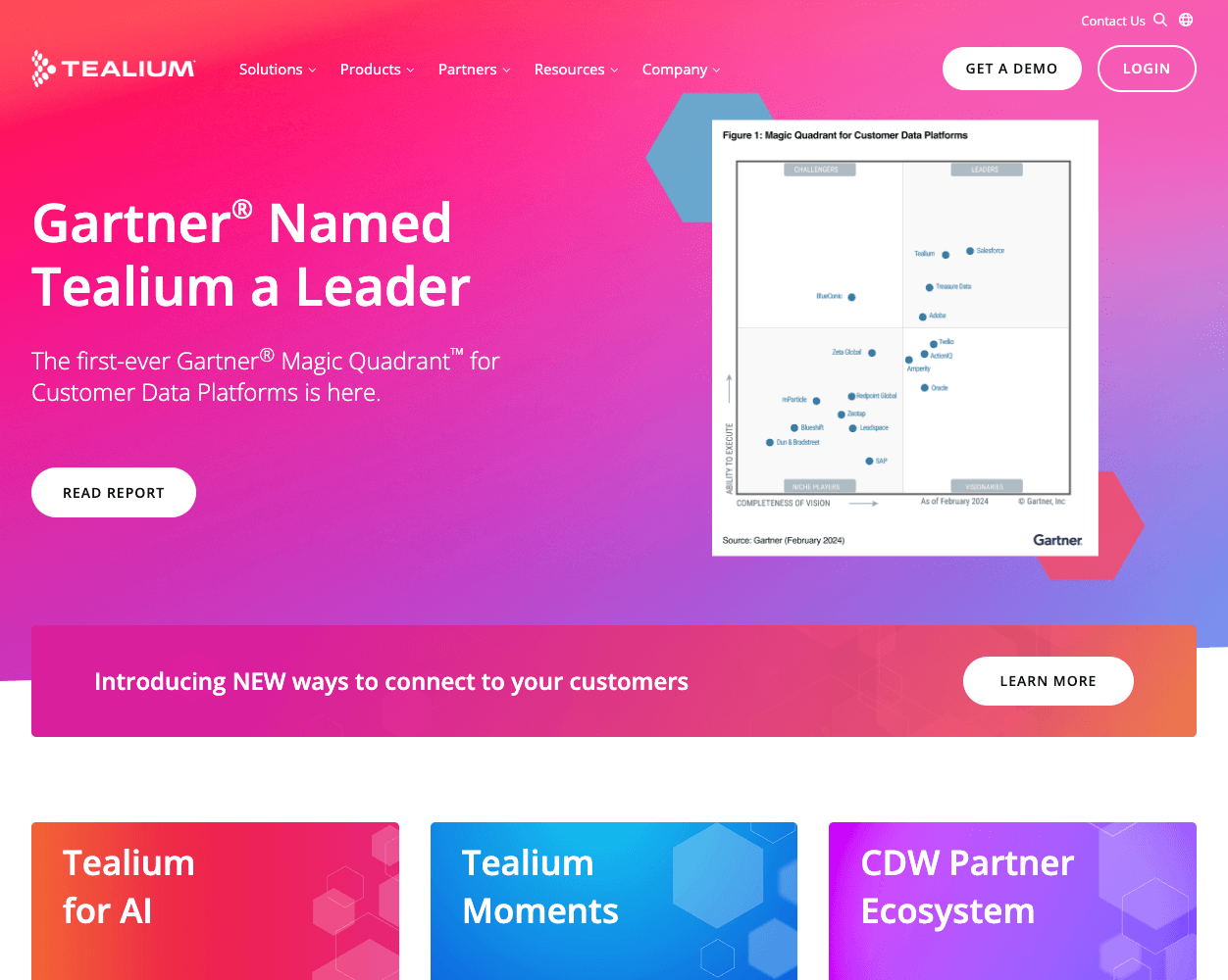 Tealium screenshot