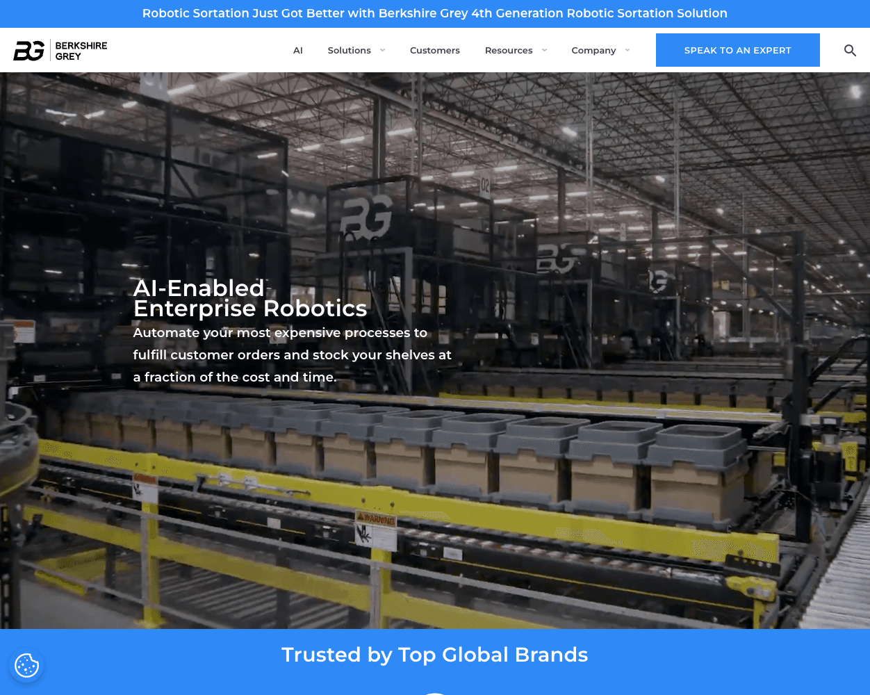 Berkshire Grey screenshot