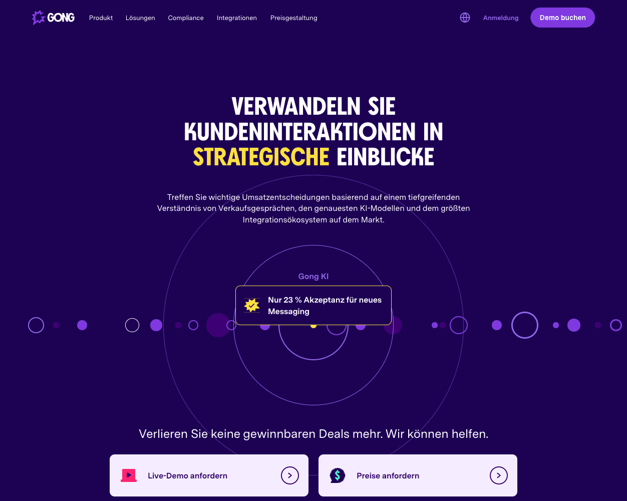 Gong screenshot