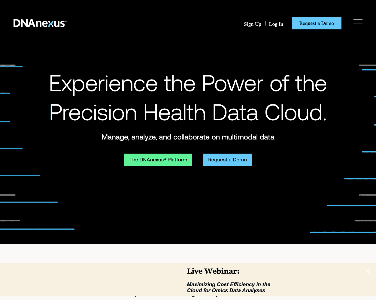 DNAnexus screenshot