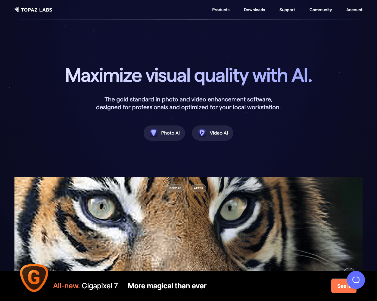 Topaz Labs screenshot