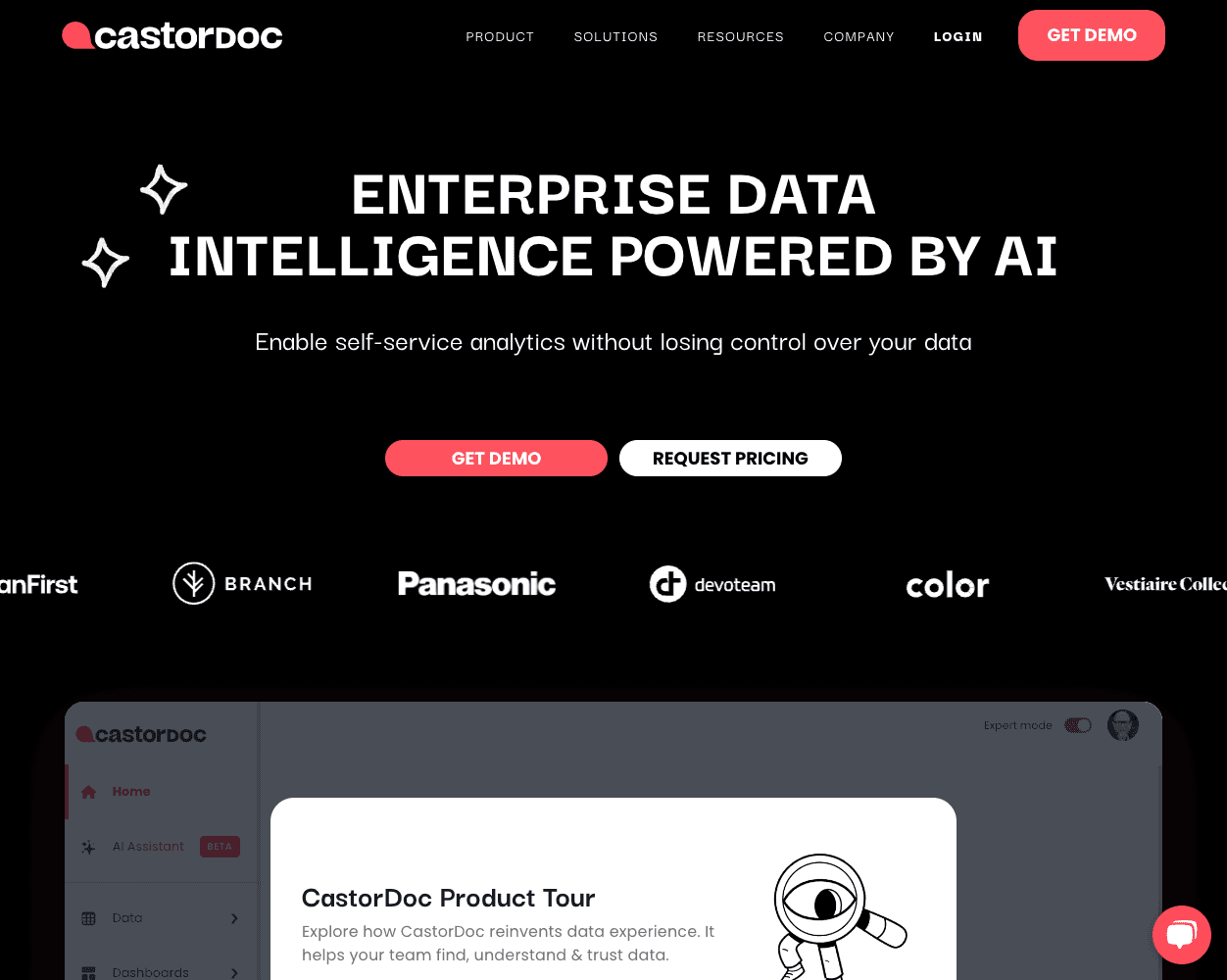 Castor screenshot