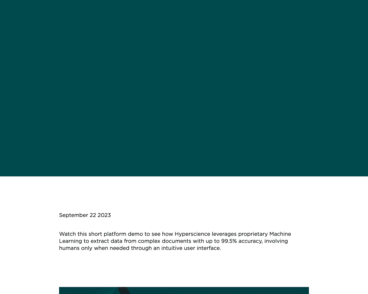 HyperScience screenshot