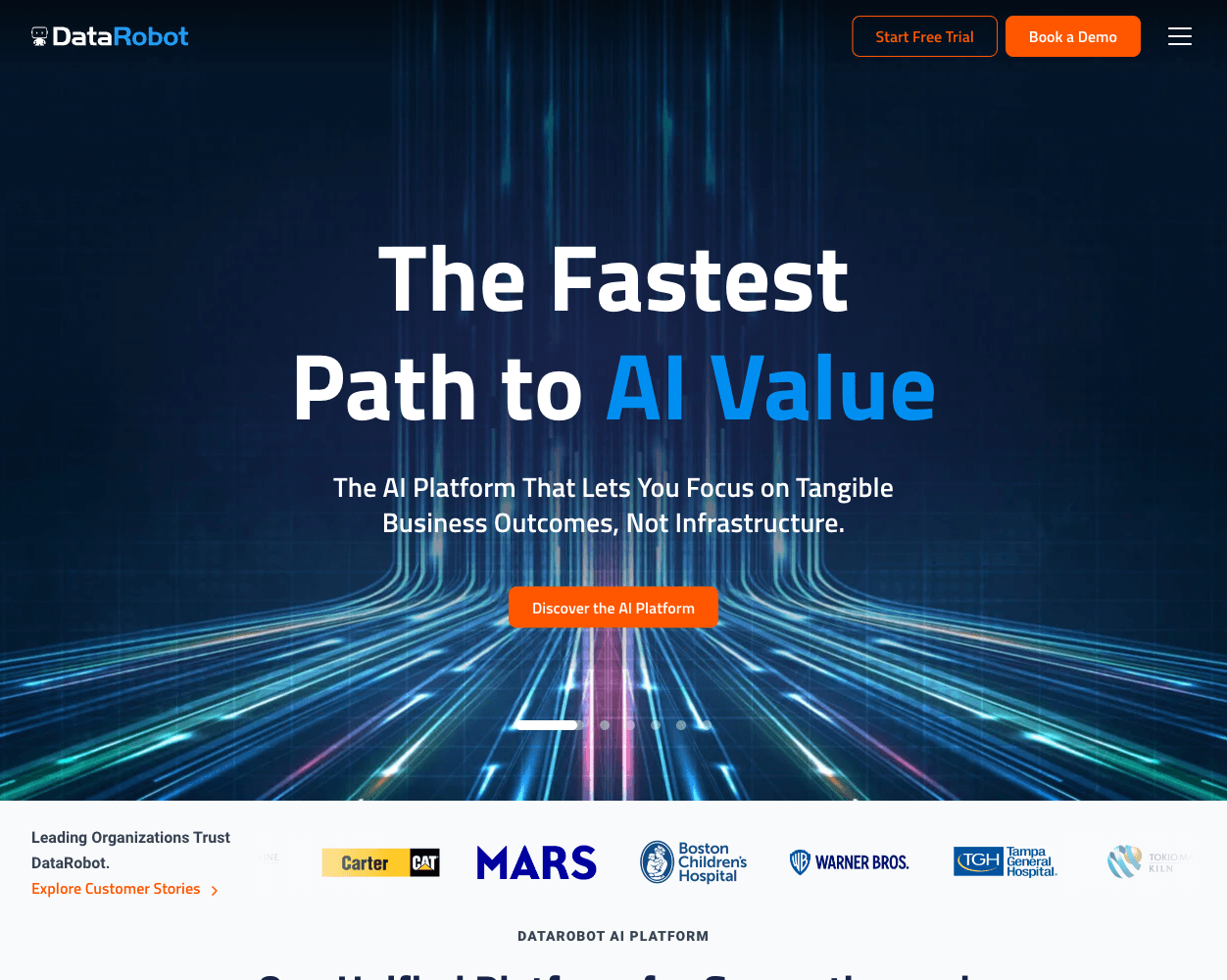DataRobot screenshot