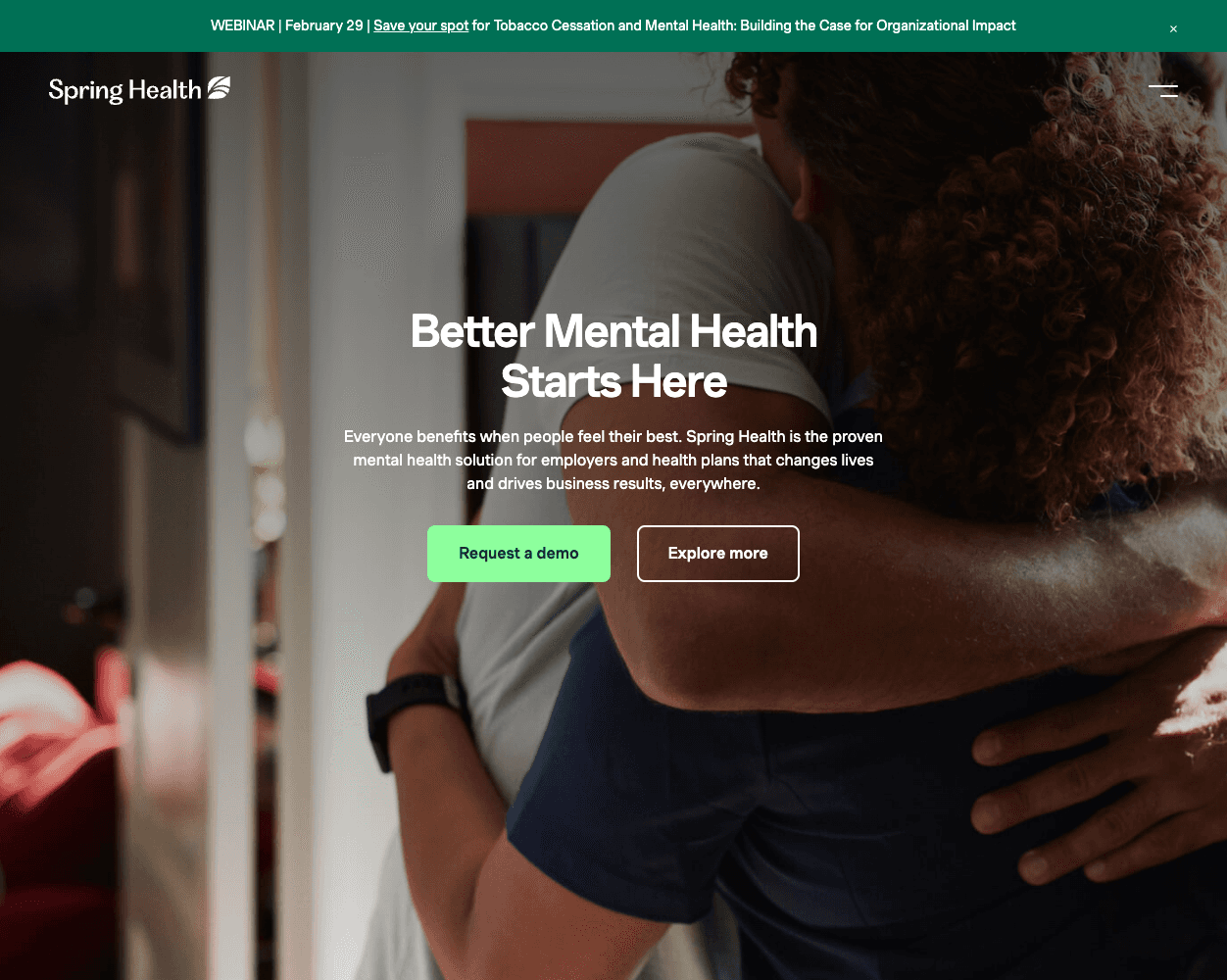 Spring Health screenshot