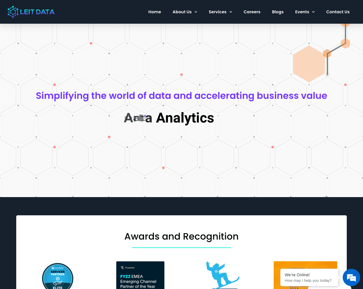Leit Data screenshot