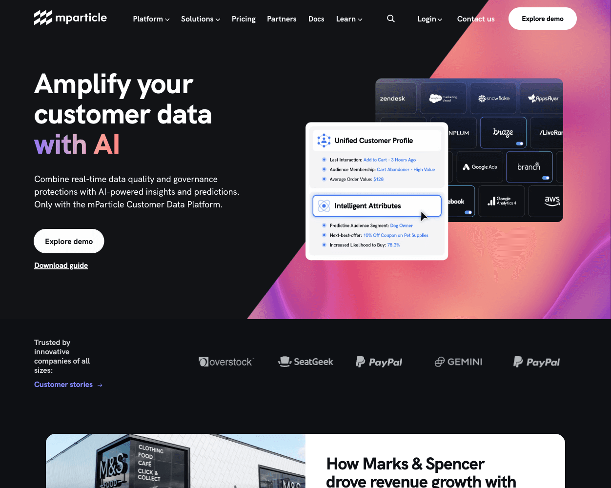 mparticle screenshot