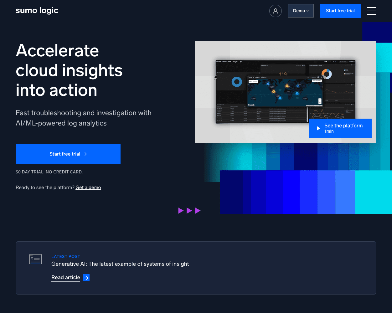 Sumologic screenshot