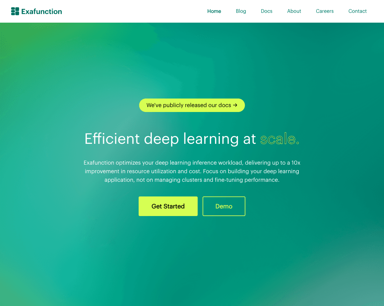 Exafunction screenshot