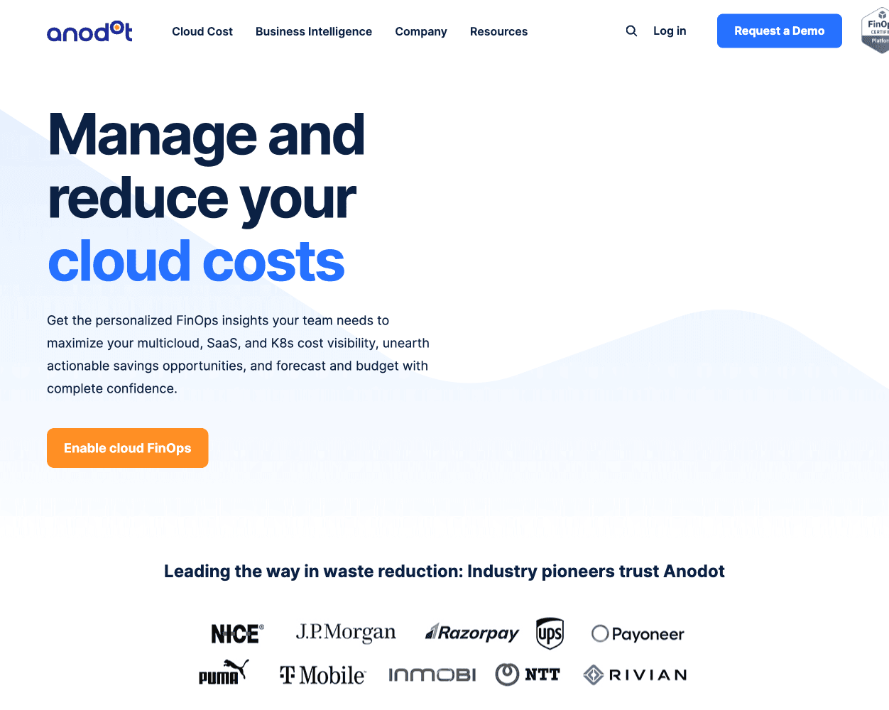 Anodot screenshot