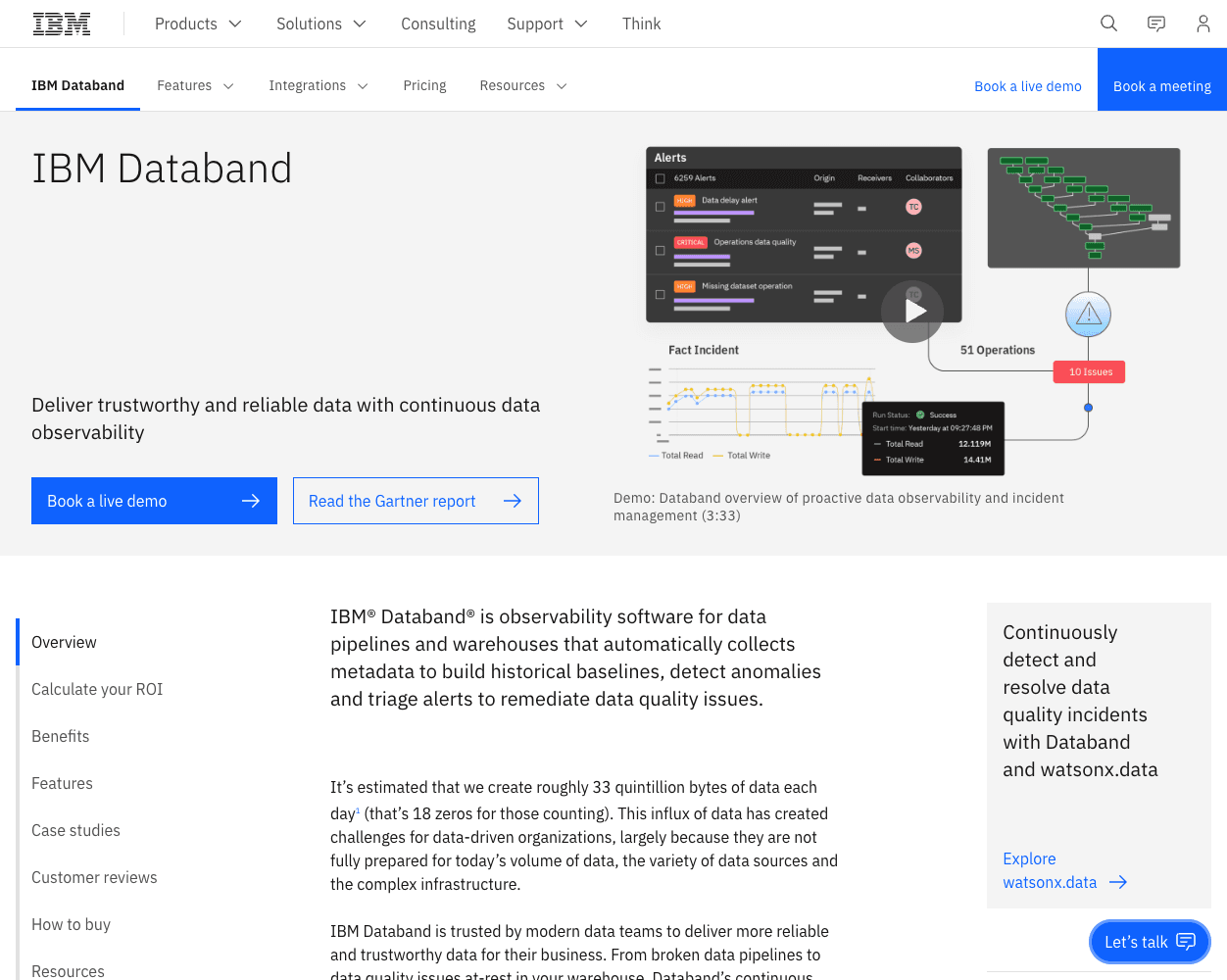Databand screenshot
