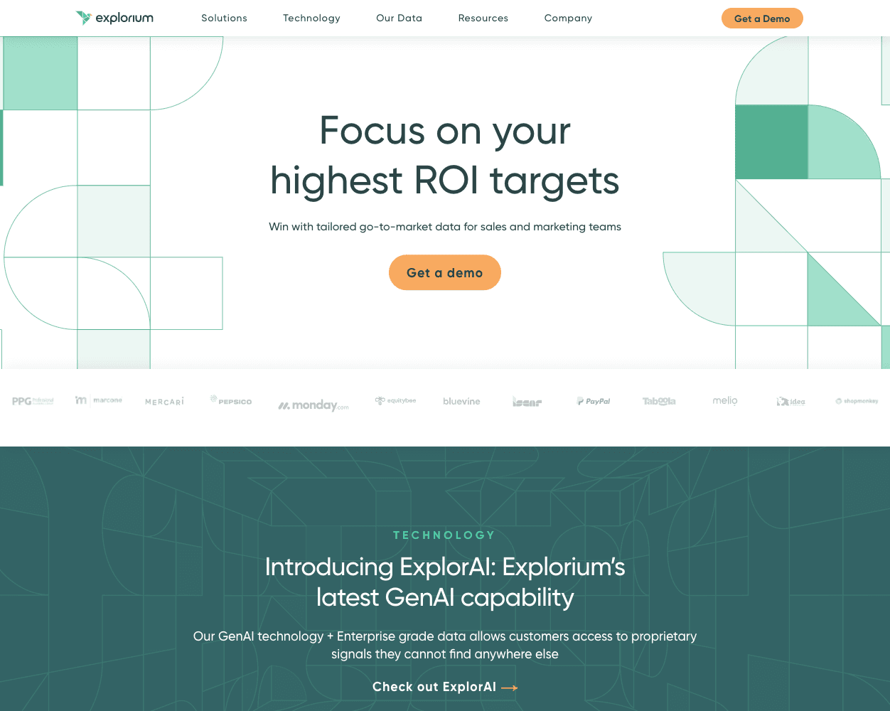 Explorium screenshot