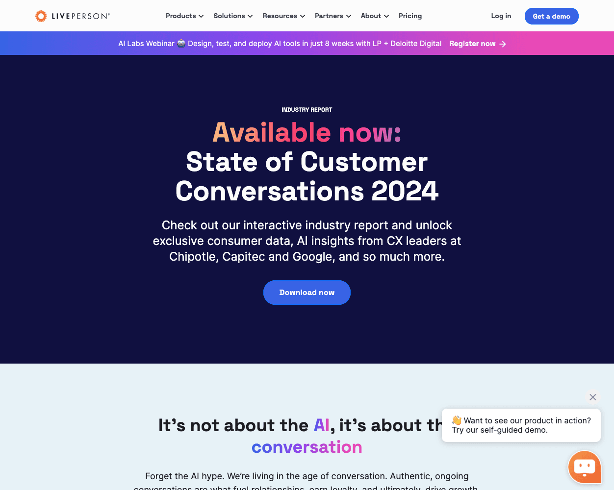 Liveperson screenshot