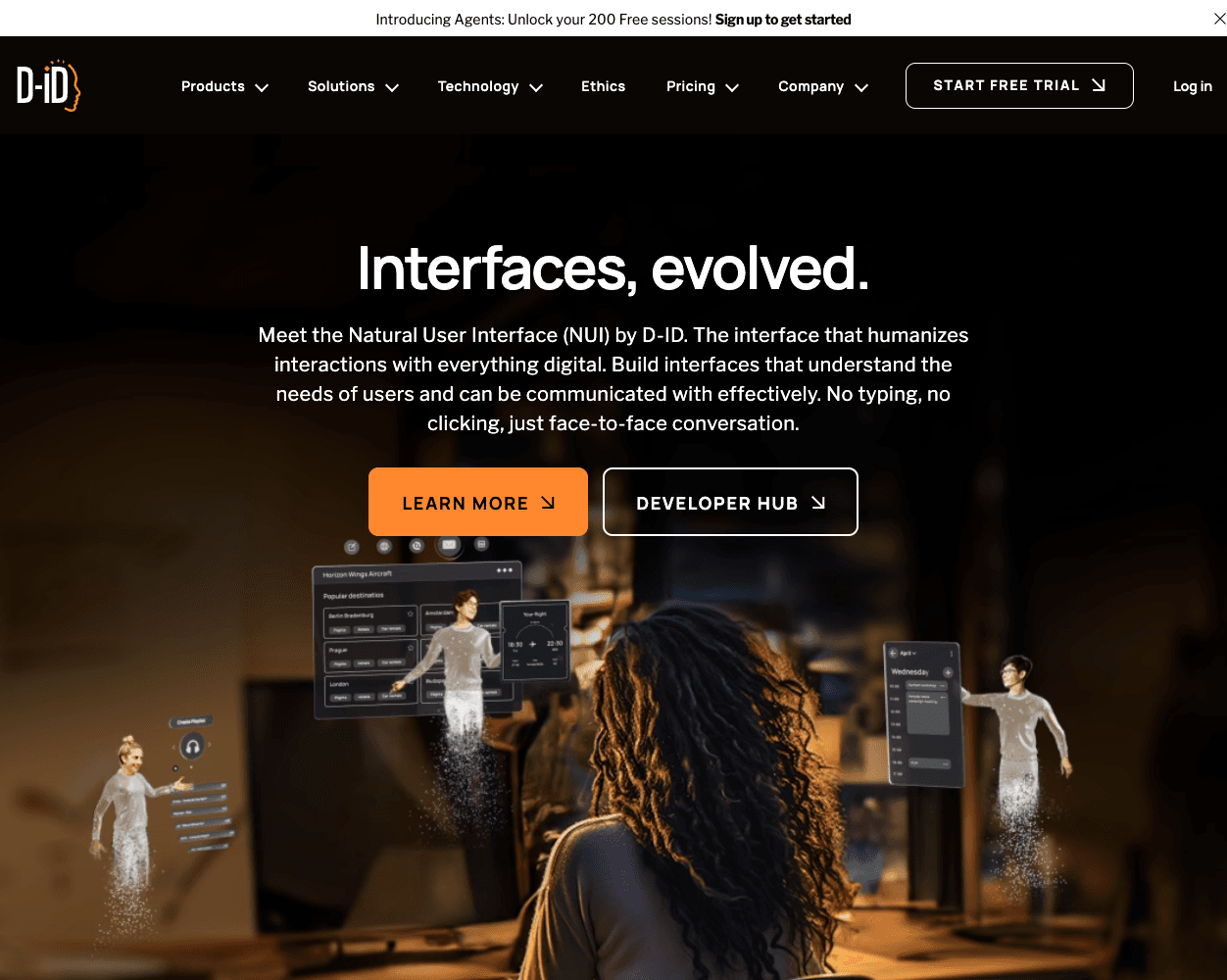 D-ID screenshot