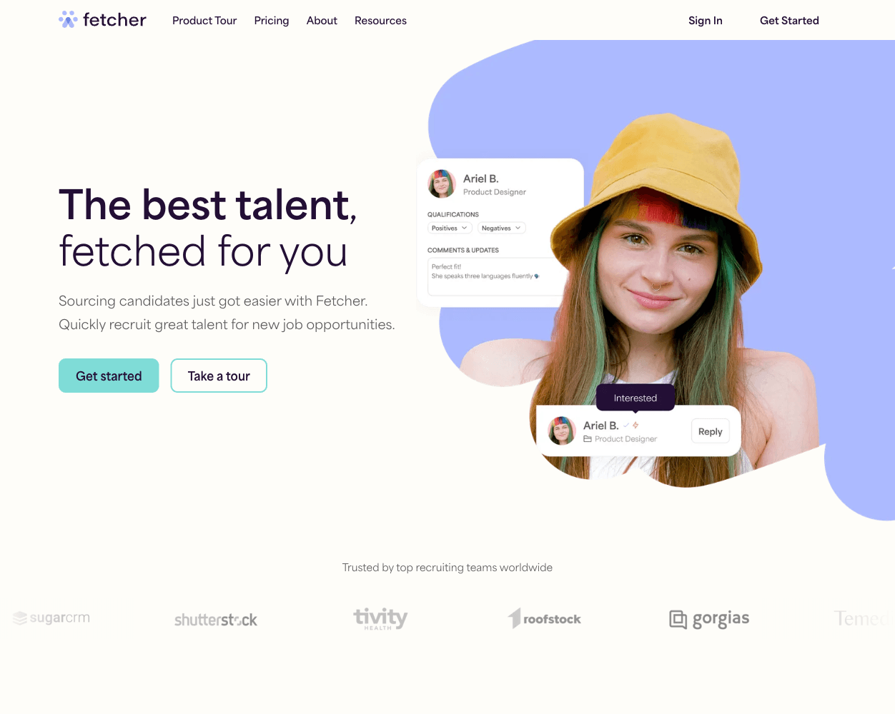 Fetcher screenshot