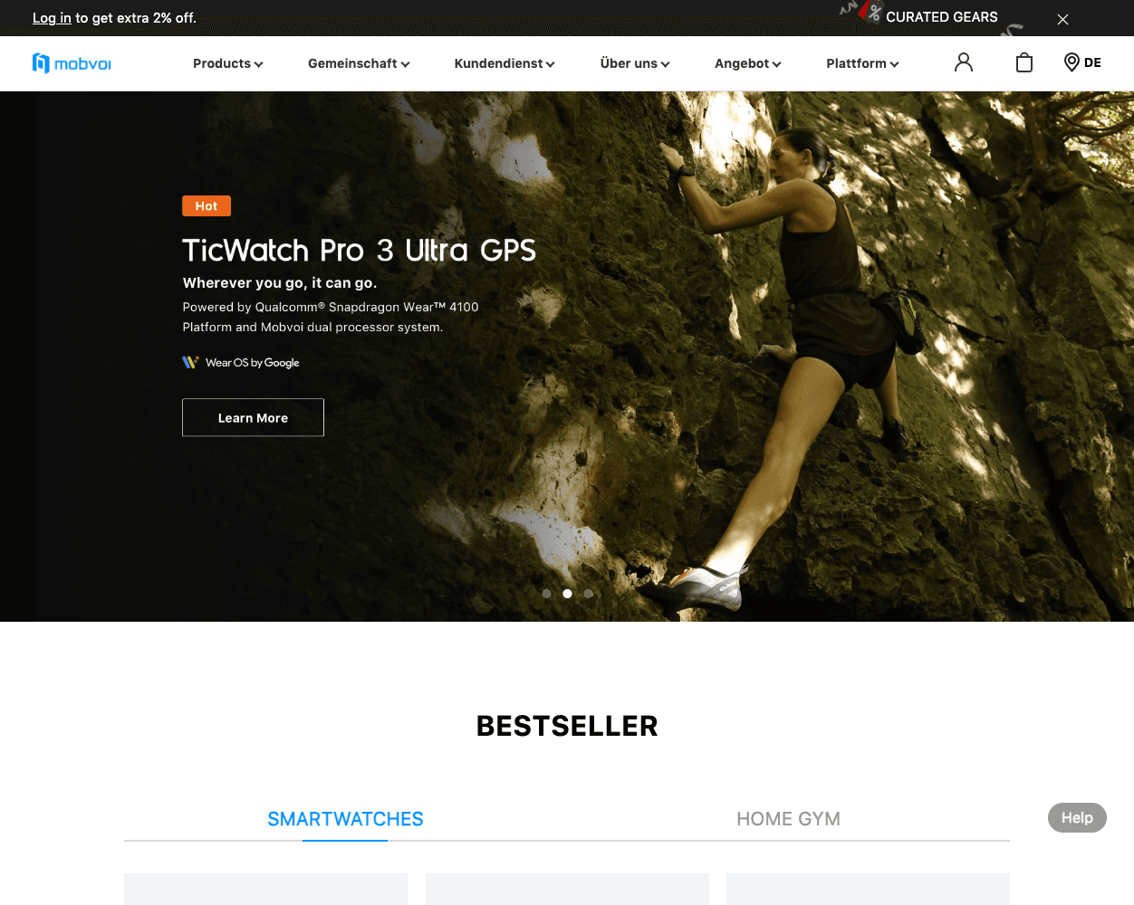 Mobvoi screenshot