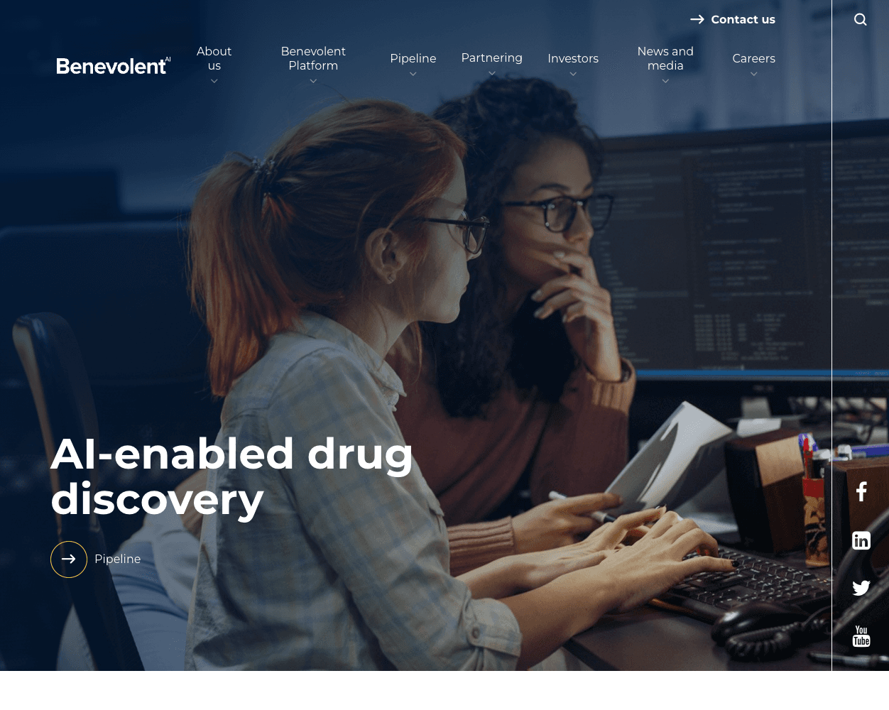 BenevolentAI screenshot