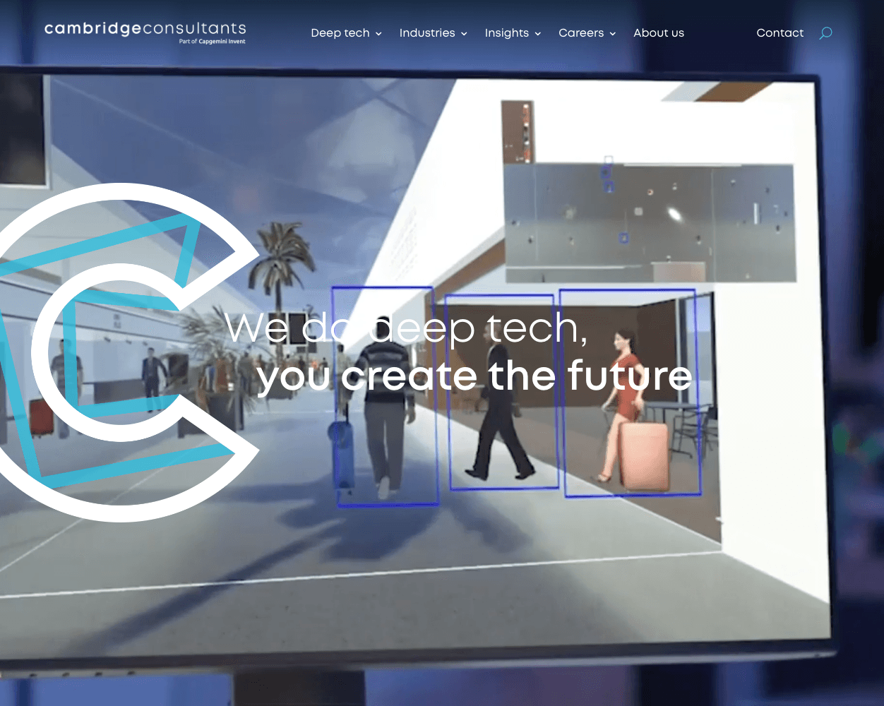 Cambridge Consultants screenshot