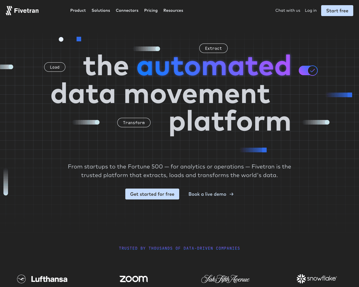 Fivetran screenshot