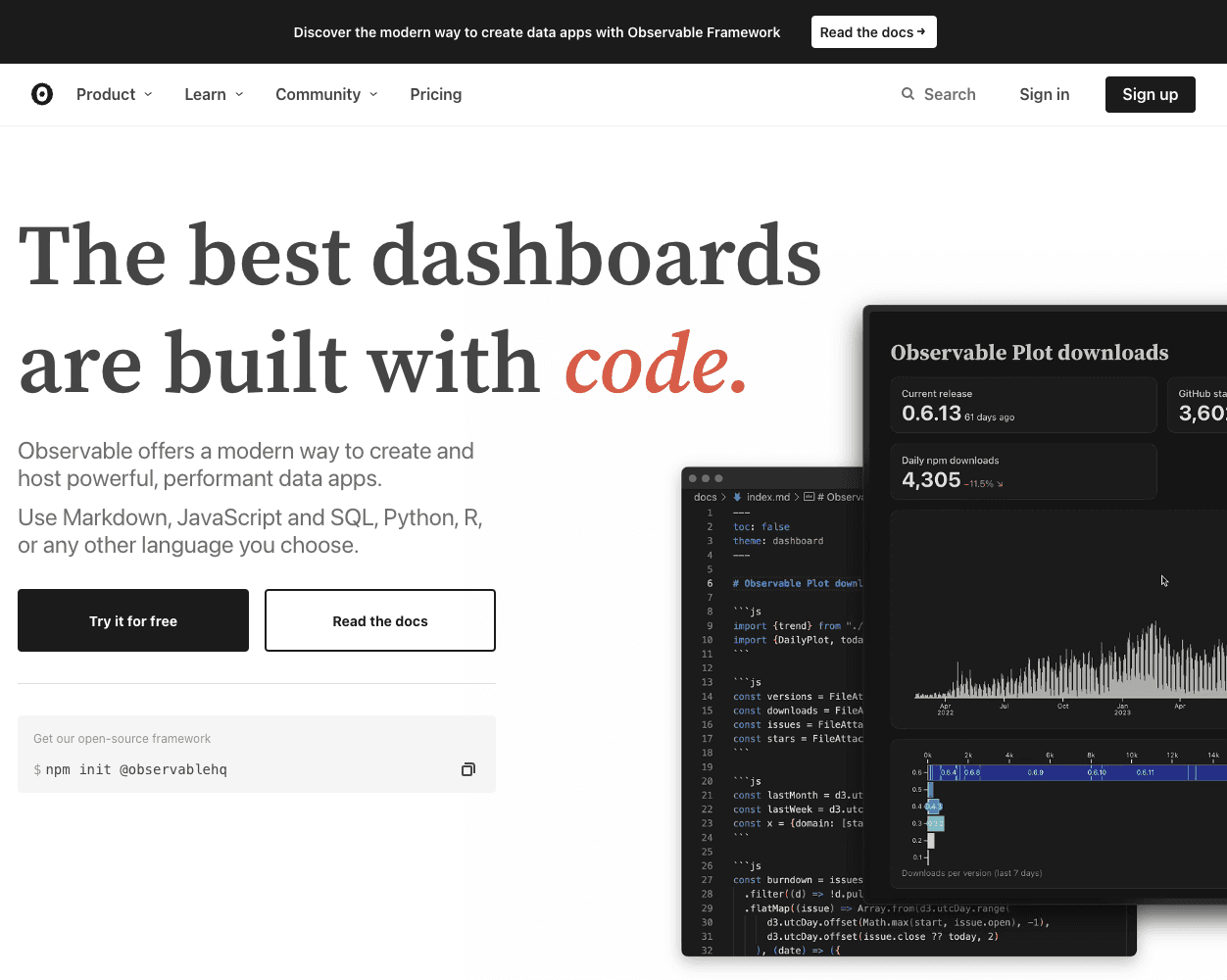 Observable screenshot