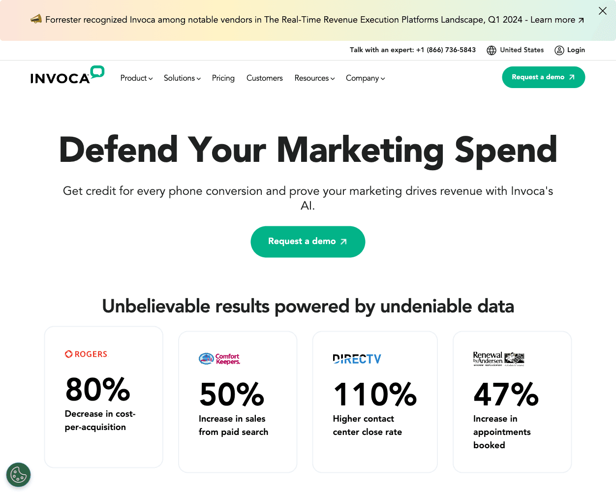 Invoca screenshot