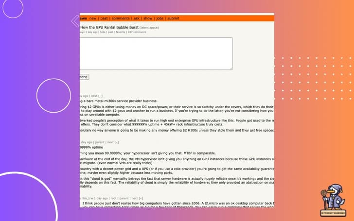 💻 GPU Rental Market: A Tale of Supply and Demand
