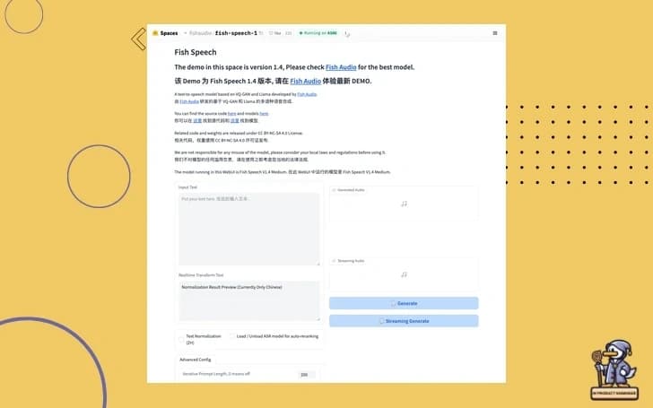 🗣️ Fish Speech: The AI That Talks Like Your Great-Grandpa