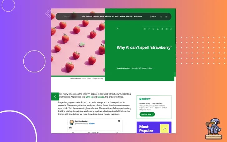 🍓 The Great Strawberry Conundrum: Why AI Can't Fruit