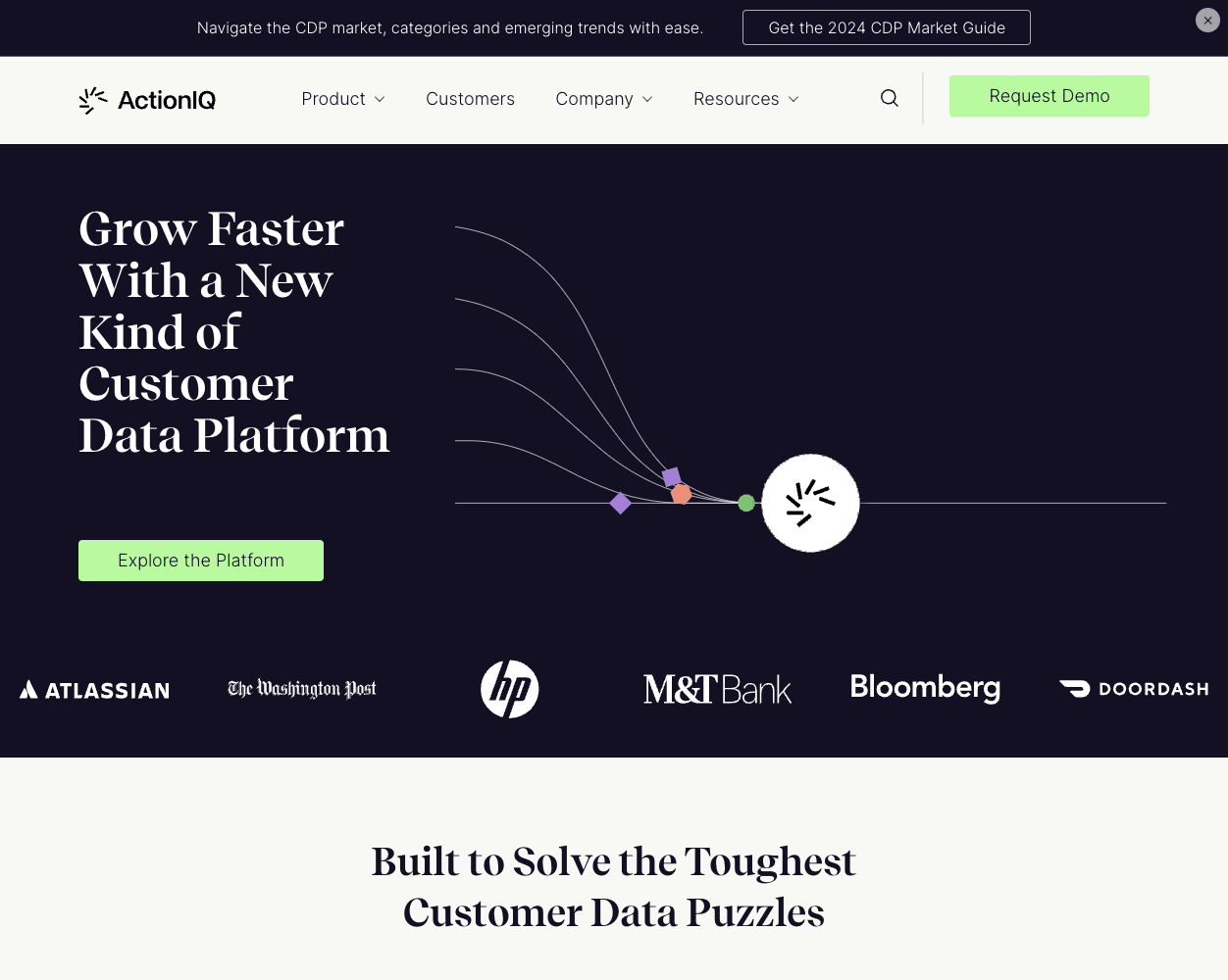 ActionIQ screenshot