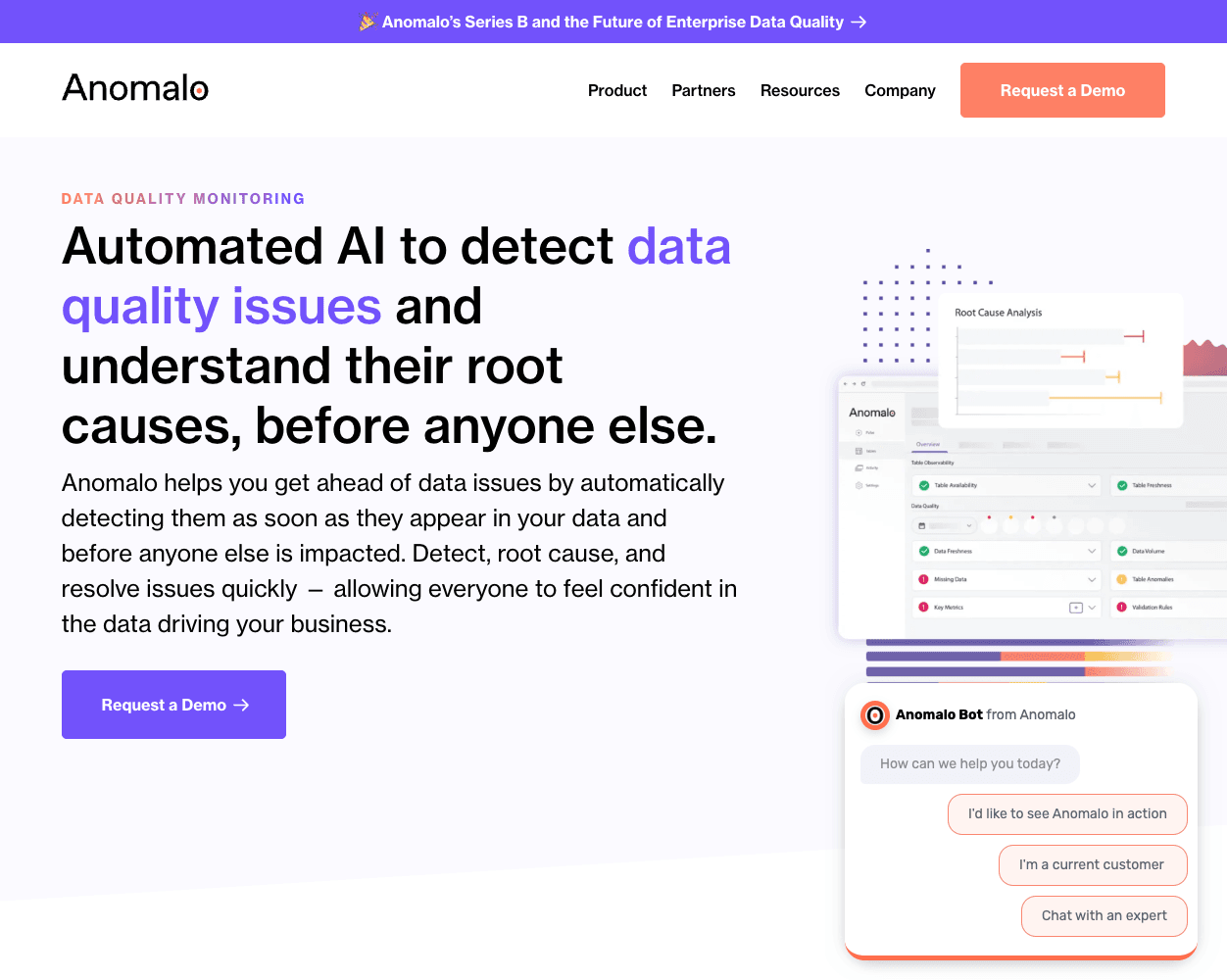 Anomalo screenshot