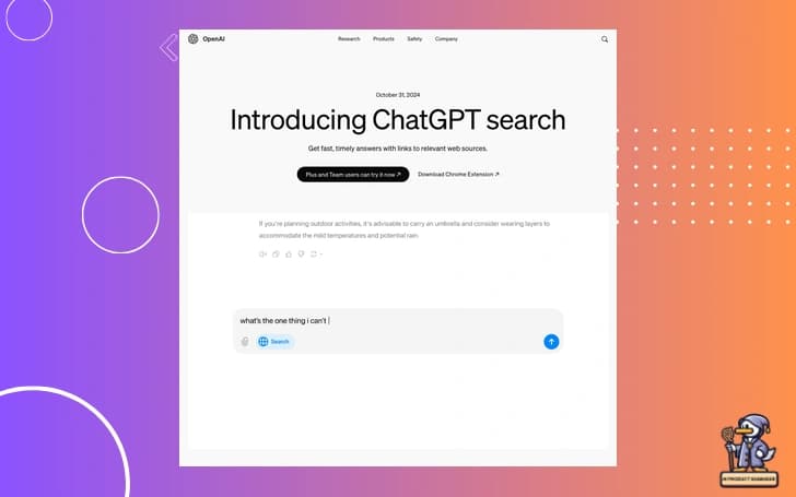 1. 🕵️‍♂️ SearchGPT's Novel Training Approach